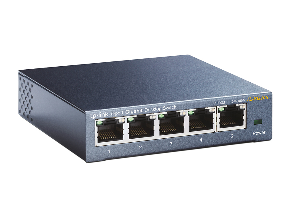Switch 5p Tp-link Tl-sg105 10/100/1000 Desktop