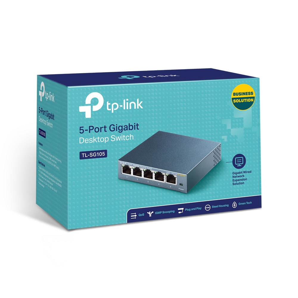 Switch 5p Tp-link Tl-sg105 10/100/1000 Desktop