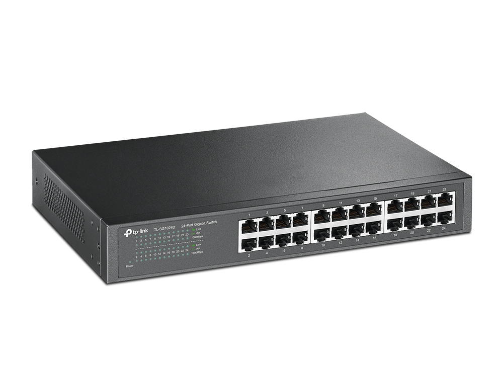 Switch 24p Tp-link Sg1024d Gigabit Desktop/rack