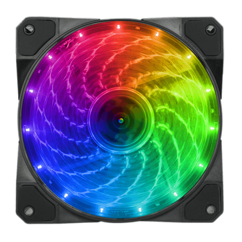 FAN GAMEMAX P/ GABINETE 120MM ARGB FN-12RAINBOW-M
