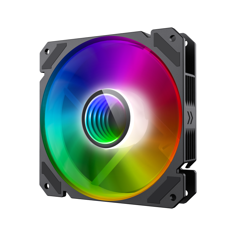 FAN GAMEMAX P/ GABINETE 120MM ARGB FN-12RAINBOW-C9
