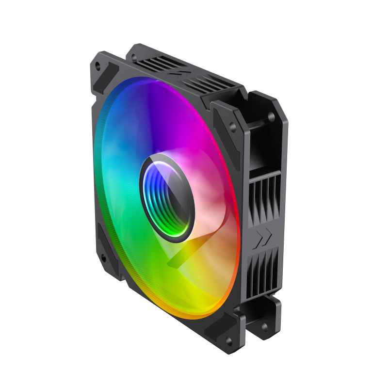Fan Gamemax P/ Gabinete 120mm Argb Fn-12rainbow-c9