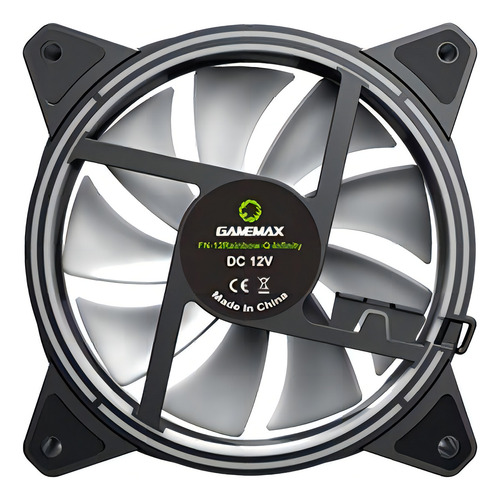 Fan Gamemax P/ Gabinete 120mm Argb Fn-12rainbow-qi