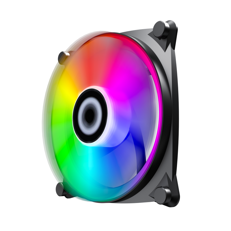 FAN GAMEMAX P/ GABINETE 120MM ARGB GMX-12-CBB