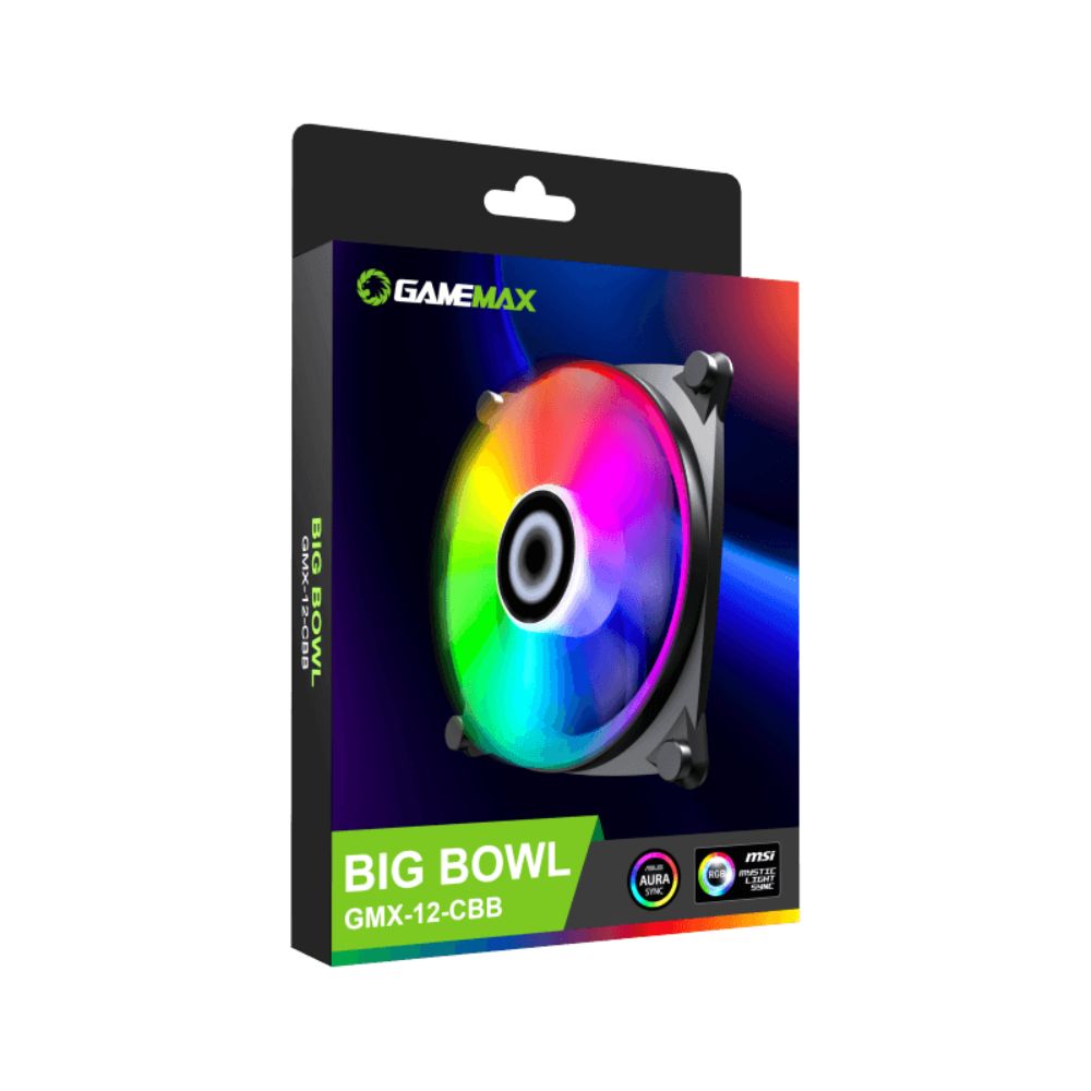 Fan Gamemax P/gab 120mm Argb Gmx-12-cbb