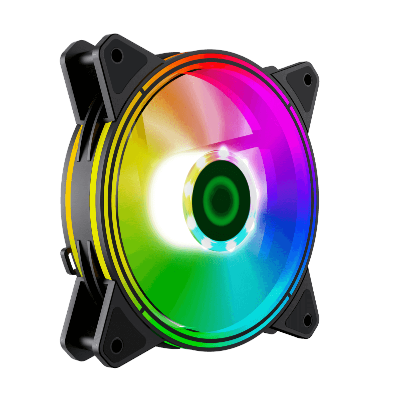 Fan Gamemax P/ Gabinete Kit 3 X 120mm Argb Rq300