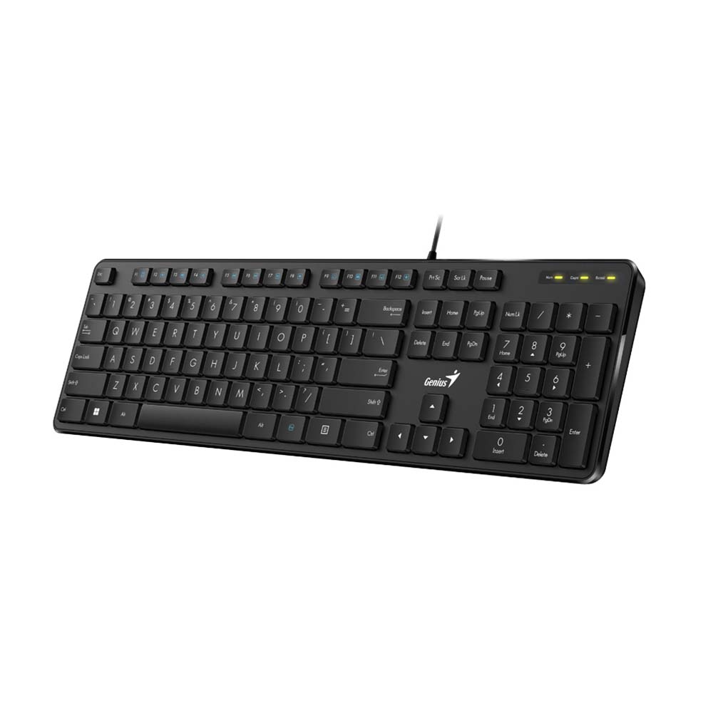 Teclado Genius Slimstar M200 Usb Black 