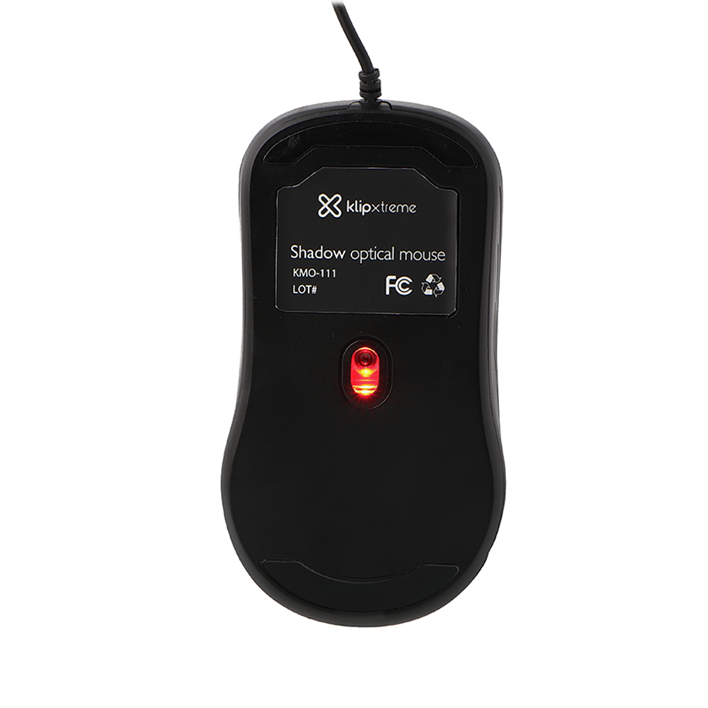 Mouse Klipxtreme Shadow Óptico Usb