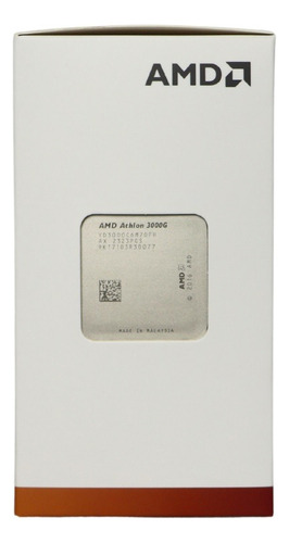 Cpu Amd Athlon 3000g 2 Core Am4 3.5ghz 4mb 35w