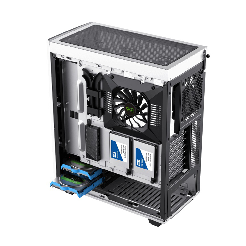 Gab Gamemax Precision 2 White 1* Fan Argb E-atx