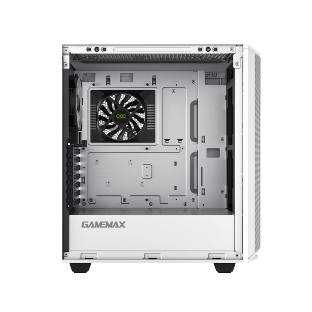 Gab Gamemax Precision 2 White 1* Fan Argb E-atx