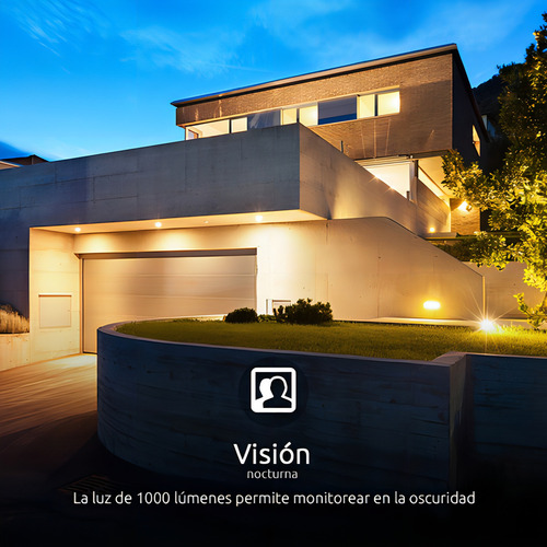 Camara Ip Nexxt Nhc-f410 Luz Exterior