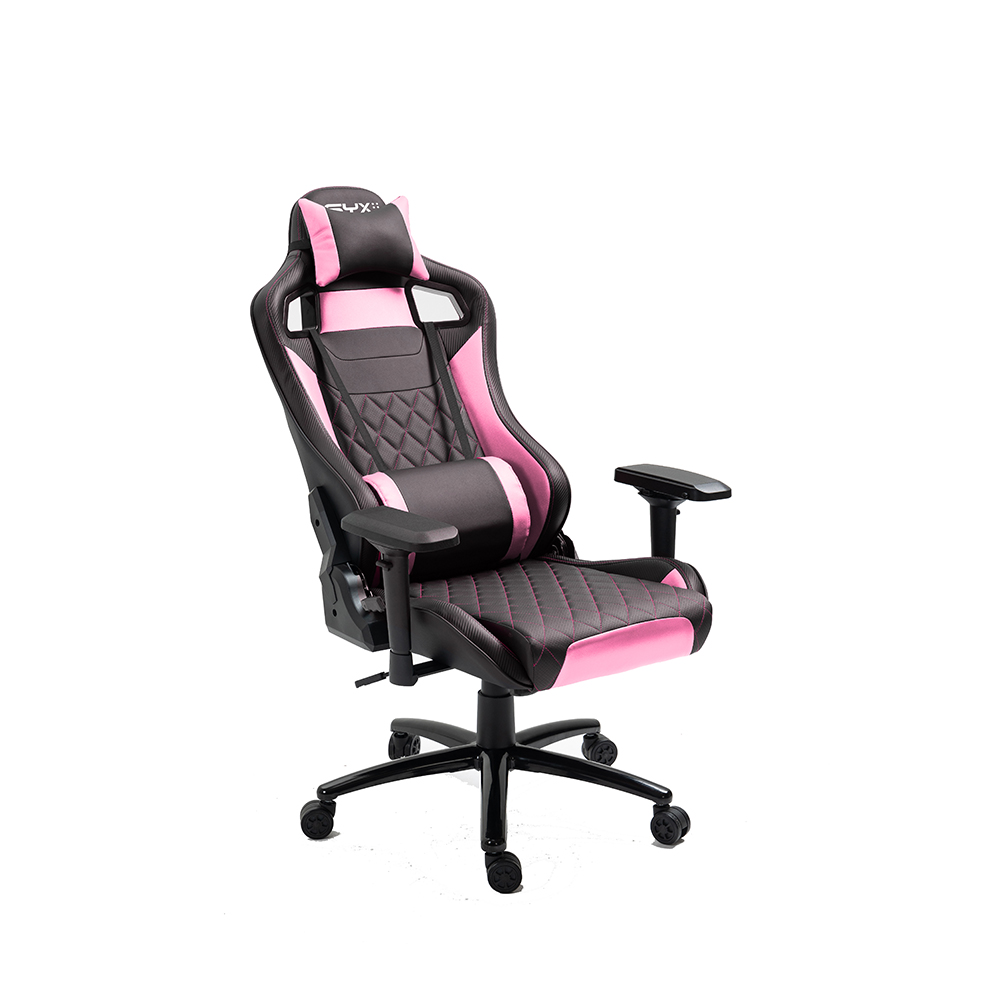 Silla Gamer Syx Ch-451 Pk Rosa Negro