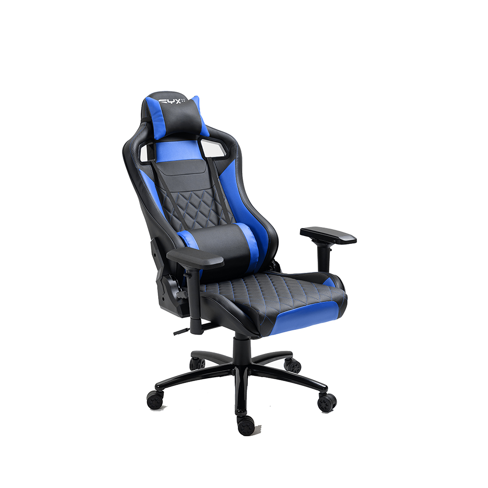 Silla Gamer Syx Ch-451 Bl Azul Negro