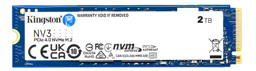 SSD M.2 NVME 2TB G4 KINGSTON NV3