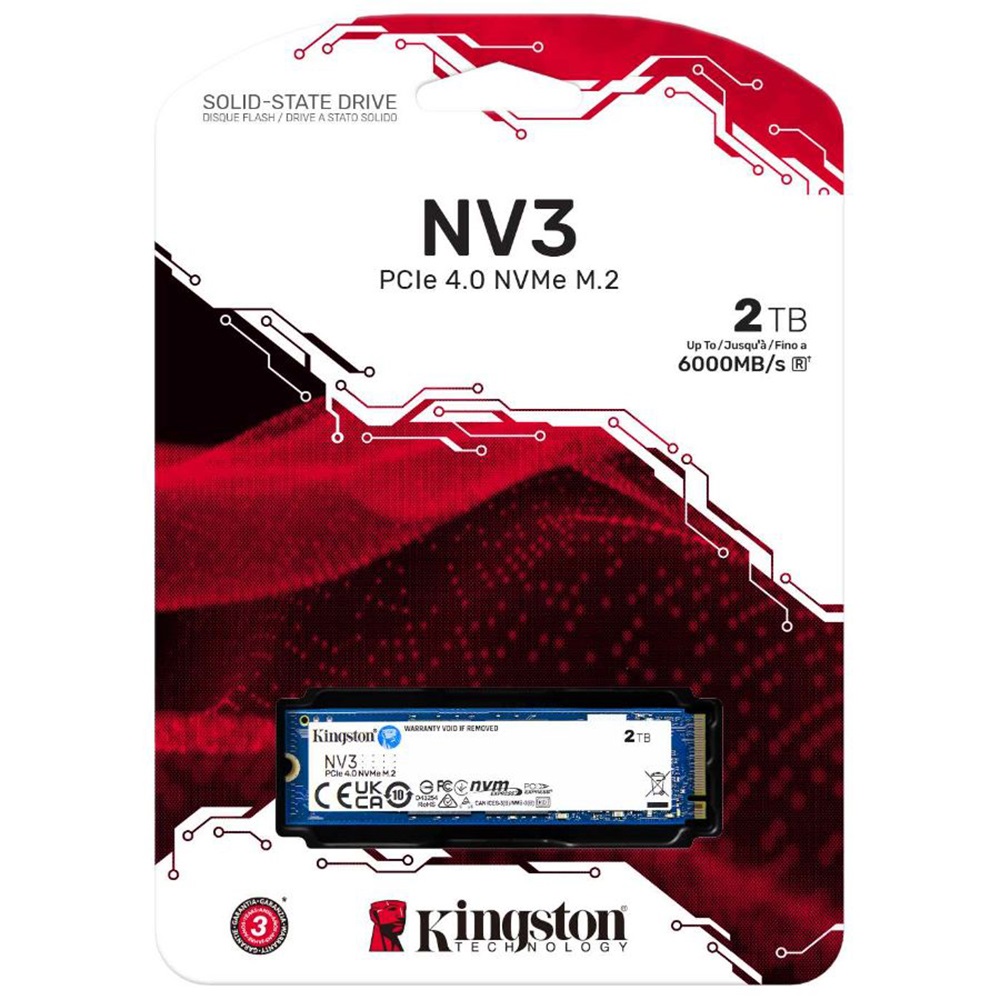SSD M.2 NVME 2TB G4 KINGSTON NV3