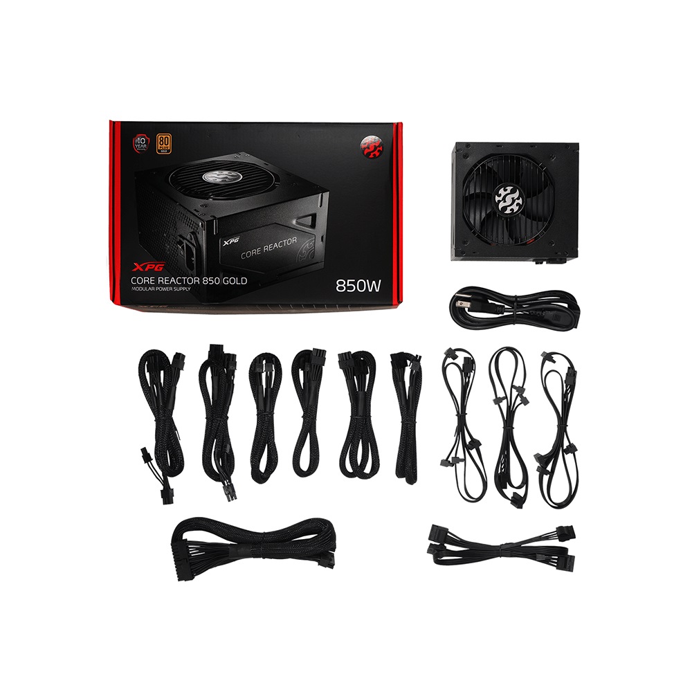 FUENTE 850W XPG CORE REACTOR II VE 80+ GOLD
