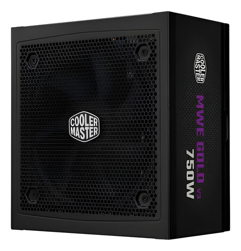 Fuente 750w Cooler Master 80+ Gold Mwe Atx 3.1 Fm