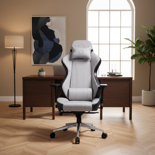 SILLA GAMER COOLER MASTER CALIBER X1C GRIS