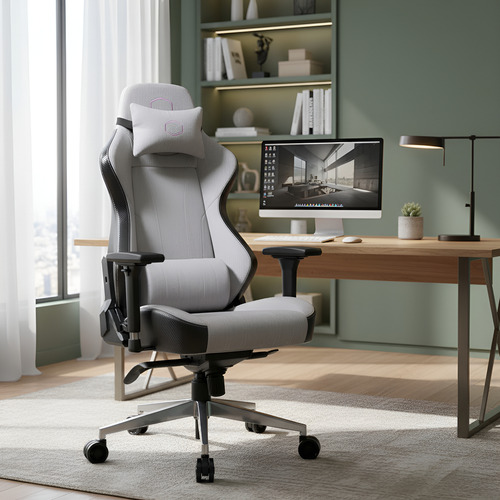 Silla Gamer Cooler Master Caliber X1c Gris