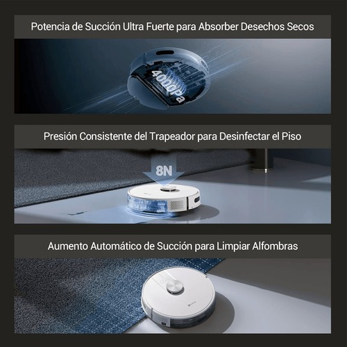 Aspiradora Robot Ezviz Smart Home Re5 4000pa