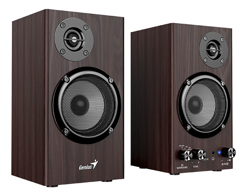 Parlantes Genius Sp-hf520bt Bt5.3 20w Dark Brown