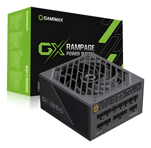 FUENTE 850W GAMEMAX 80 PLUS GOLD GX-850 PRO BK