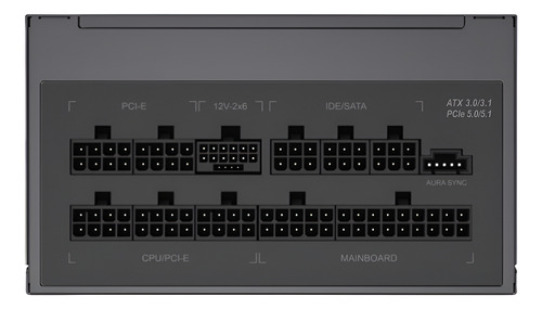 Fuente 1050w Gamemax 80 Plus Gold Rgb-smart 1050 P