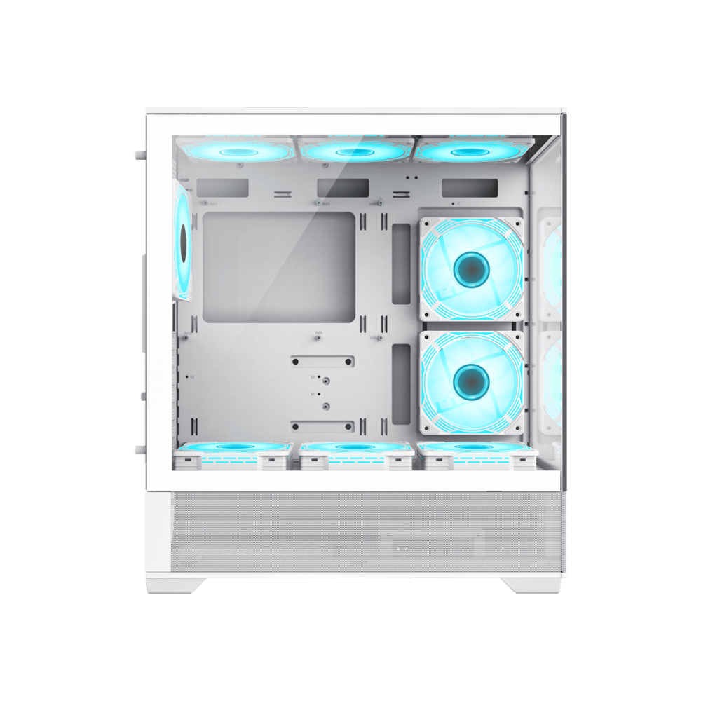 Gab Gamemax Vista Aw 6*fan Argb E-atx Blanco