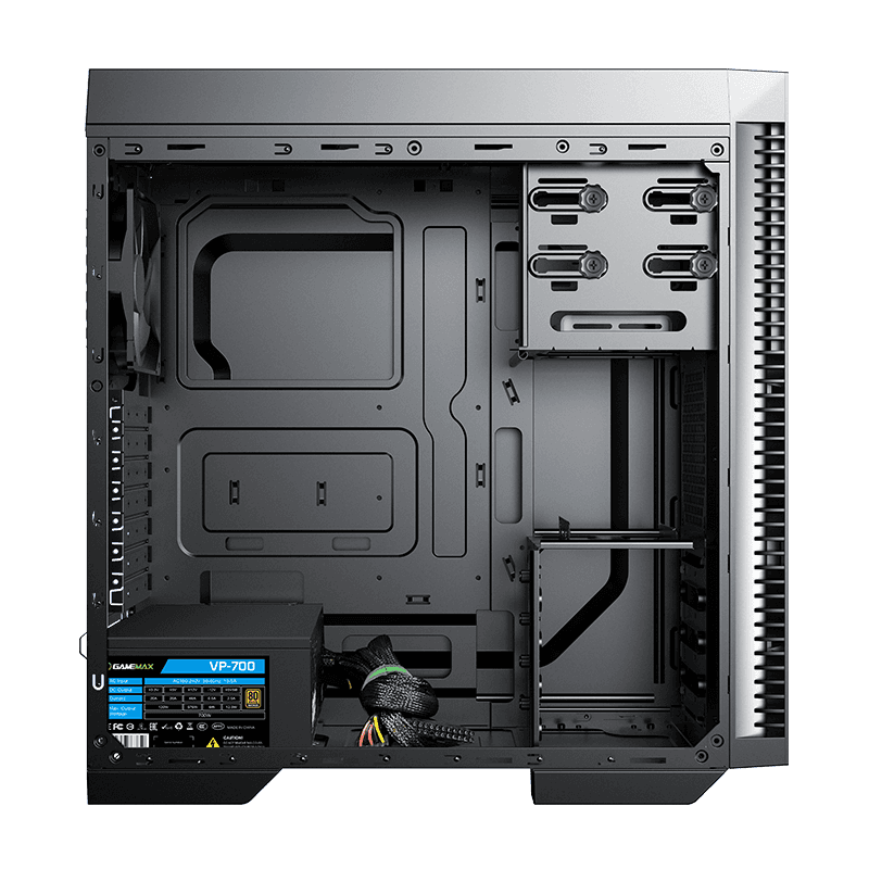 Gab Gamemax Dark Silent 5*fan Atx