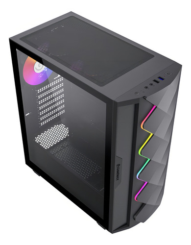 Gab Gamemax Diamond Cp Bk 4*fan Argb Atx