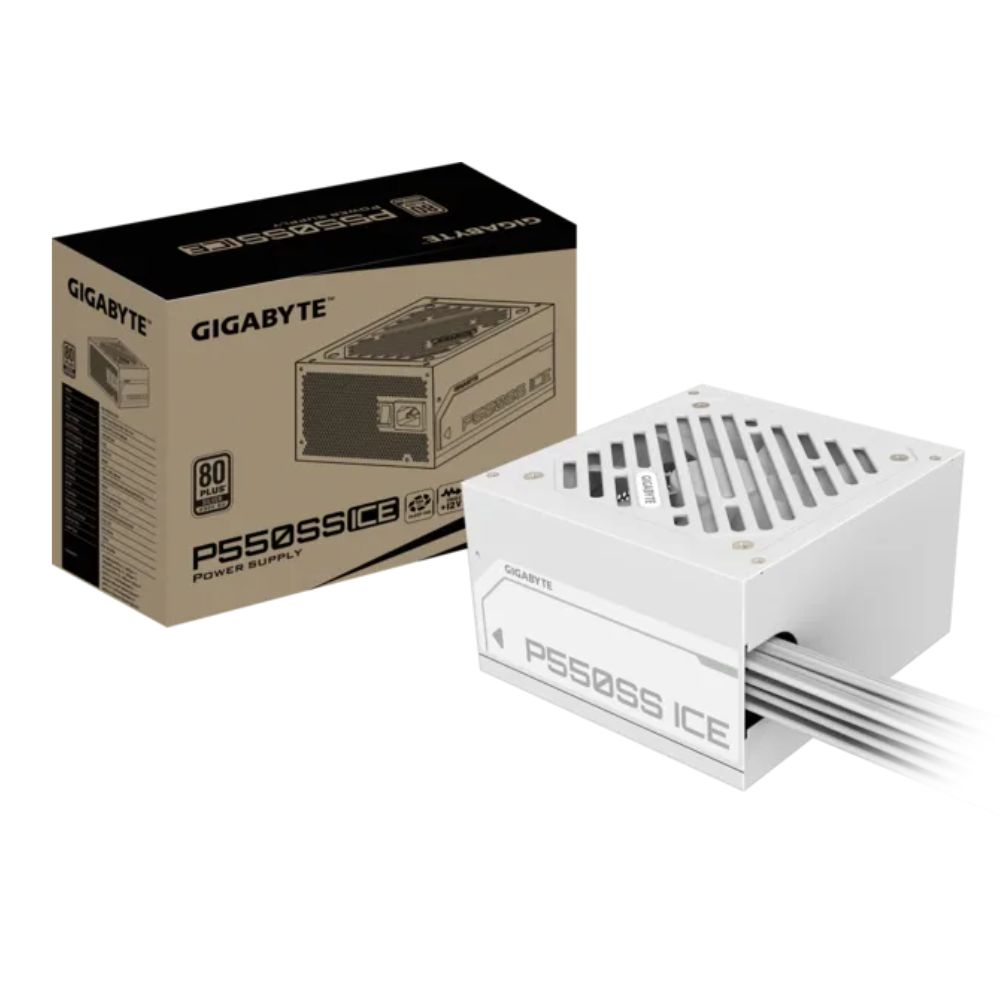 Fuente 550w Gigabyte 80 Plus Silver Gp-p550ss Ice