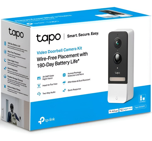 Videoportero Ip Tp-link Tapo D230s1 2k 5mp
