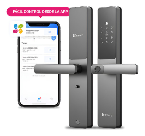 CERRADURA EZVIZ SMART HOME DL05 HUELLA