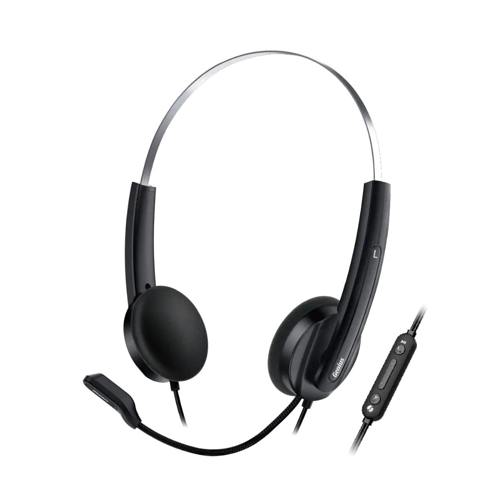 Auriculares + Mic Genius Hs-220u Usb Digital 2.4mt