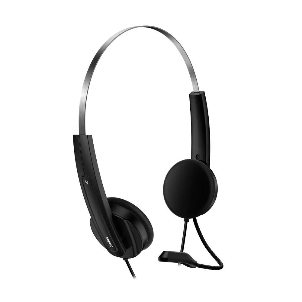 Auriculares + Mic Genius Hs-220u Usb Digital 2.4mt