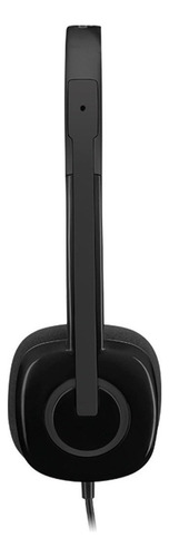 Auriculares + Mic Logitech H151 Negro Jack3.5mm
