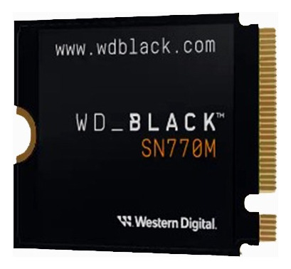 Ssd M.2 Nvme 500gb G4 Wd Black Sn770 2230