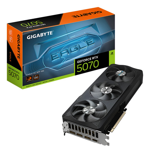 PLACA DE VIDEO GIGABYTE RTX 5070 EAGLE 12GBB OC SFF