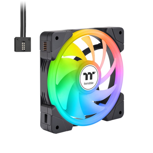 FAN XPG P/GAB HURRICANE MAG 120MM NEGRO ARGB X4