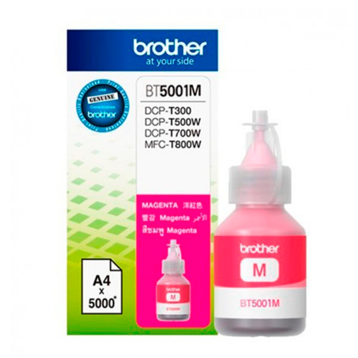 Botella Brother Bt-5001 6,000 Pag (magenta)