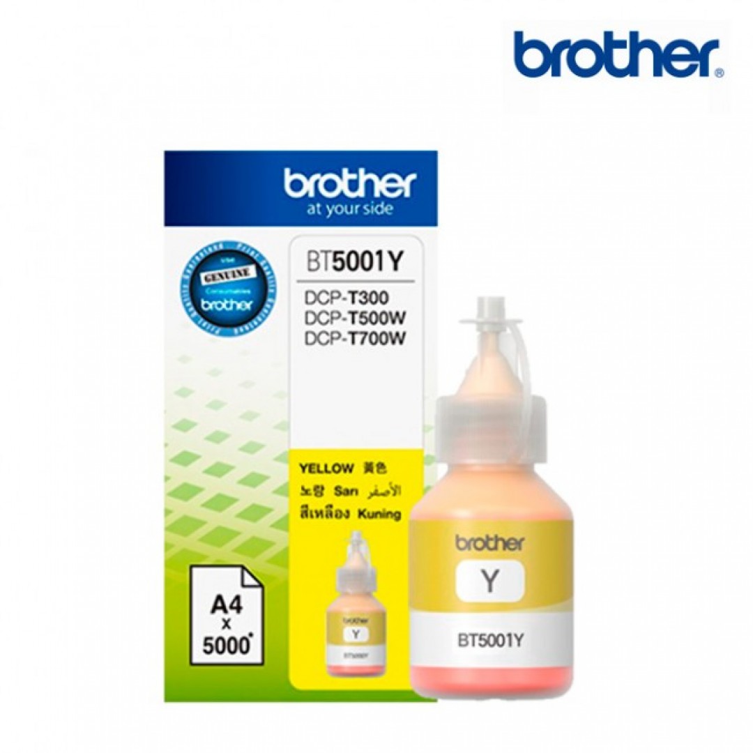Botella Brother Bt-5001 6,000 Pag (amarillo)
