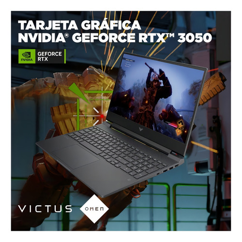 Nb Hp 15.6 Victus R5-8645hs 16g 1t Win11h Rtx3050