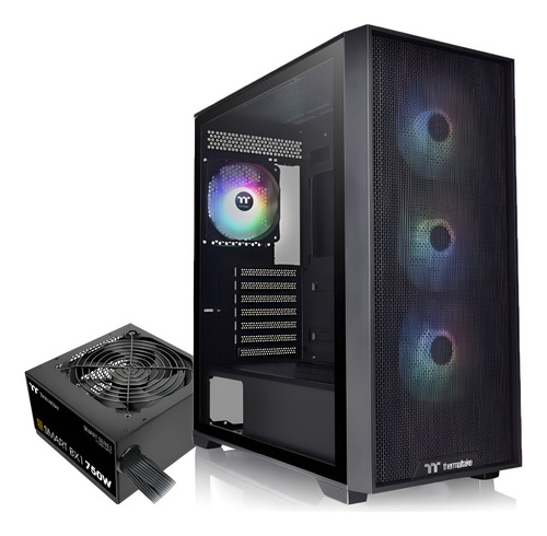 GAB +750W THERMALTAKE H390 TG ARGB FAN*4 E-ATX