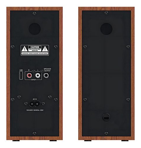Parlantes Genius Sp-hf800bt Bt5.3 Wood 220v