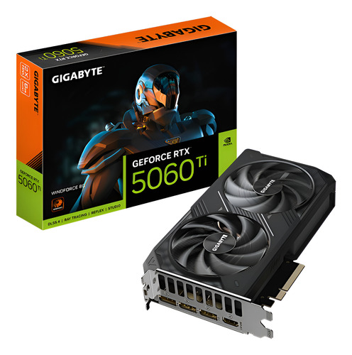 PLACA DE VIDEO GIGABYTE RTX 5060TI WINDFORCE 8GB