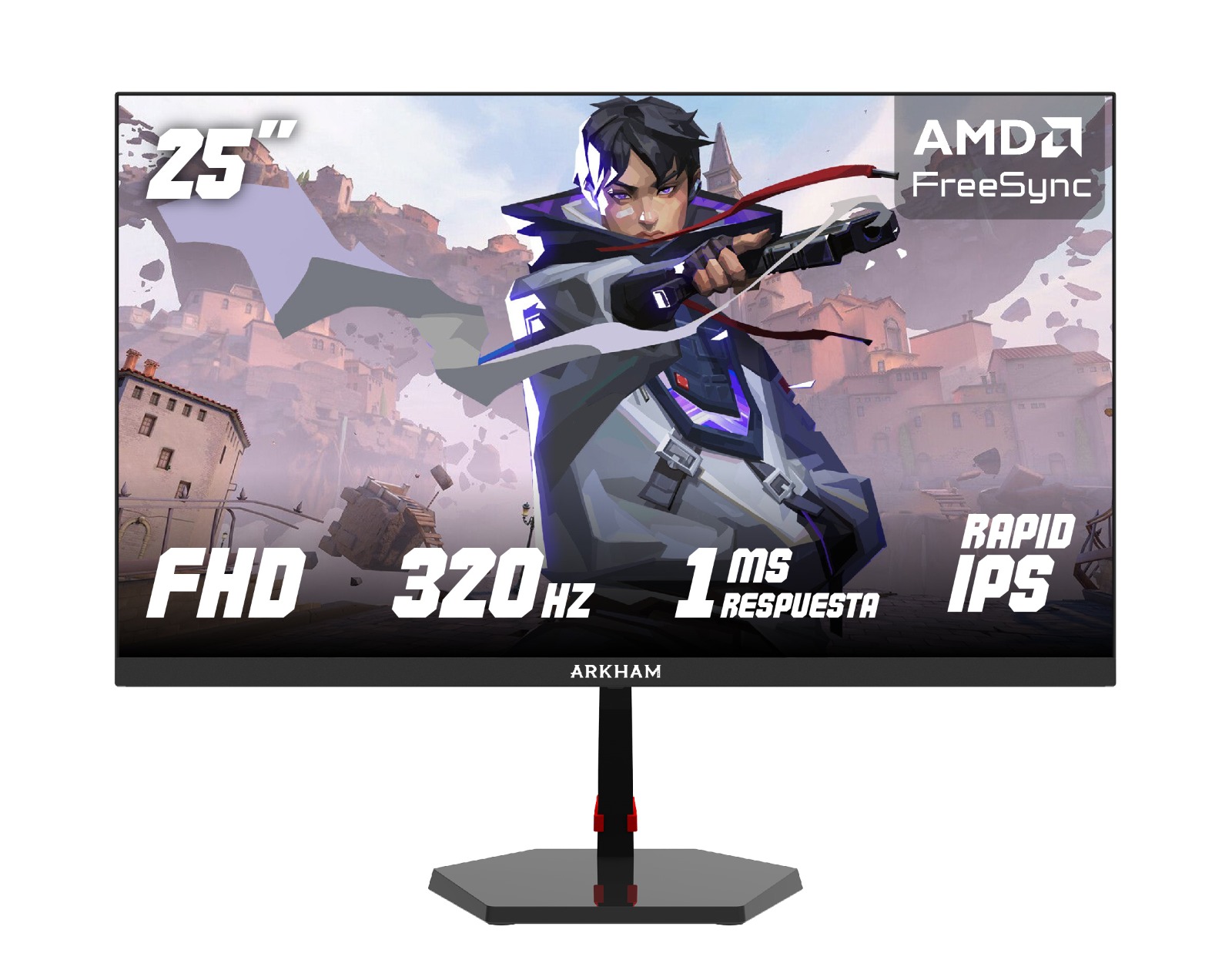 MONITOR 25 ARKHAM GAMER 320HZ IPS FHD 1MS HDMI/ DP