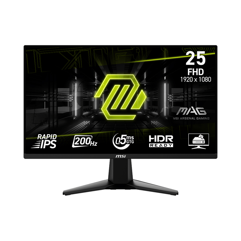 MONITOR 25 MSI MAG 255F E20 IPS FHD 200HZ HDMI DP