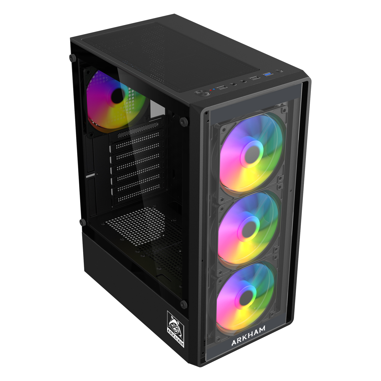 Gab Arkham Cancri Eco 4*fan Argb Atx