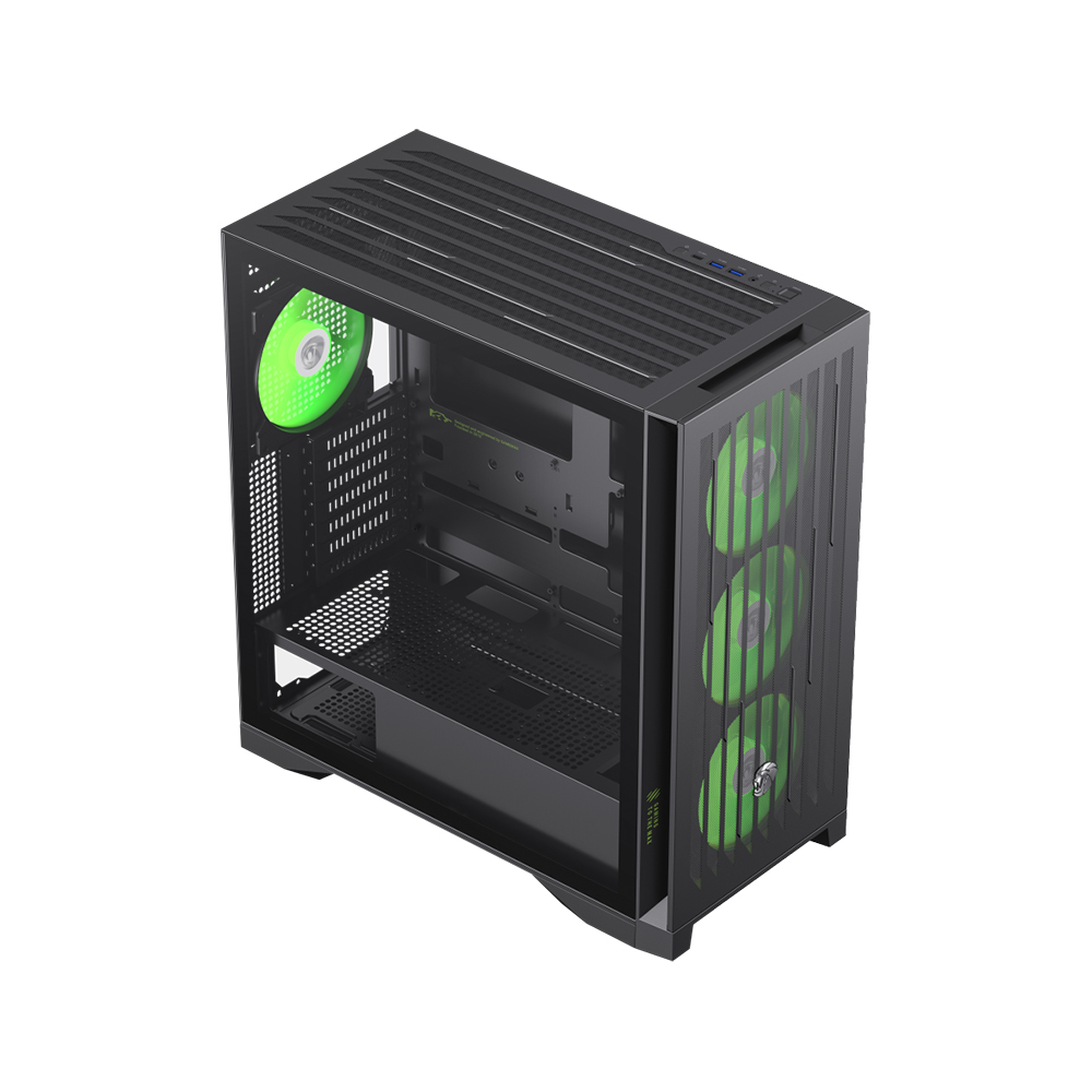 Gab Gamemax Leader 2 Bk 4*fan E-atx